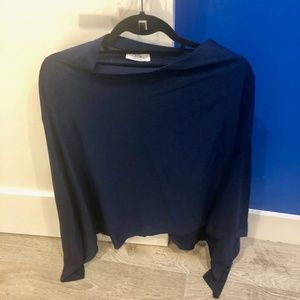 Italian cashmere poncho - Made in Italy - unworn